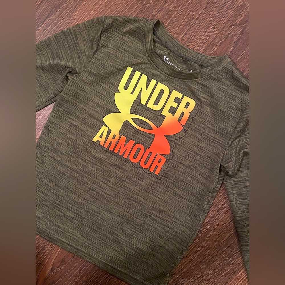 Boys Under Armour Long Sleeve Shirt